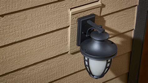 metal siding light mount blocks